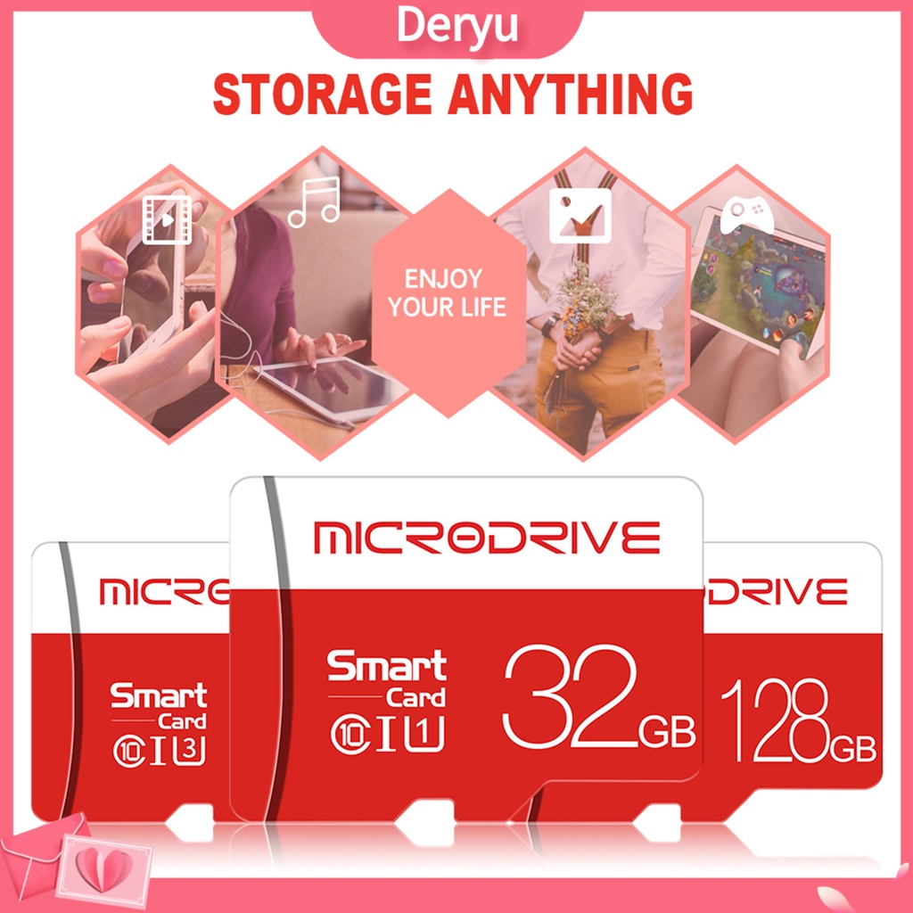 Thẻ Nhớ SD-Card TF 32GB / 64GB / 128GB / 256GB / 512GB Nhanh Chóng Chống Sốc Chống Thấm Nước Dành Cho Điện Thoại Thông Minh