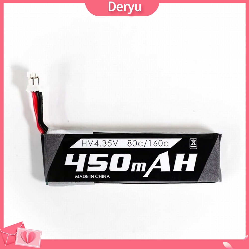 Pin Thay Thế Di Động HV 4.35V 450mAh Lipo Cho Drone EMAX Tinyhawk FPV