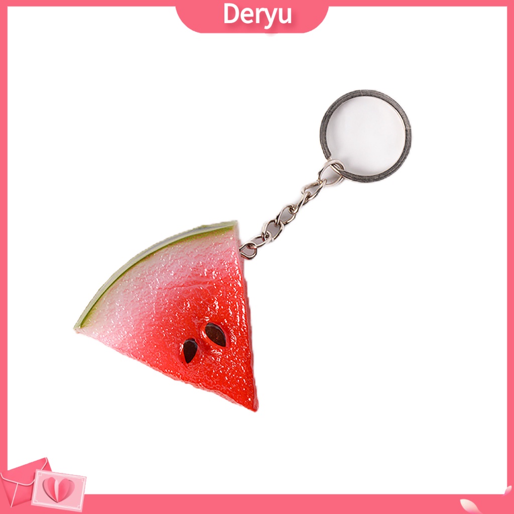 Móc Khóa Túi Xách / Điện Thoại Hình Trái Dưa Hấu Dễ Thương Xinh Xắn