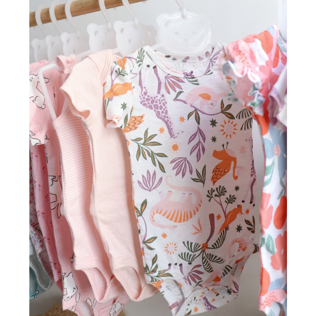 Bodysuit cộc tay,cho bé trai bé gái body chip Carterr mẫu mới cập nhật