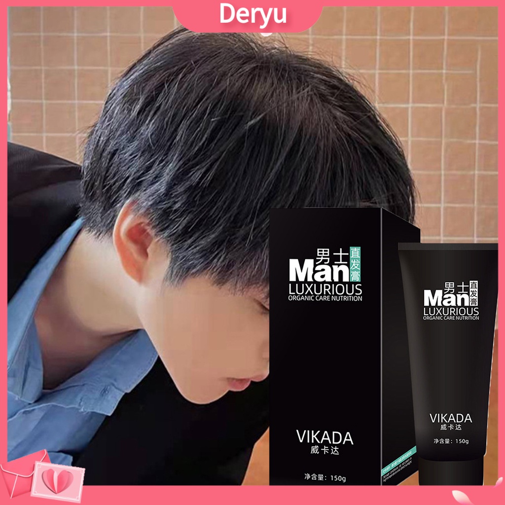 Kem Làm Thẳng Tóc 150ml Tự Nhiên Không Làm Tổn Thương Tóc Cho Nam Sử Dụng Tại Nhà