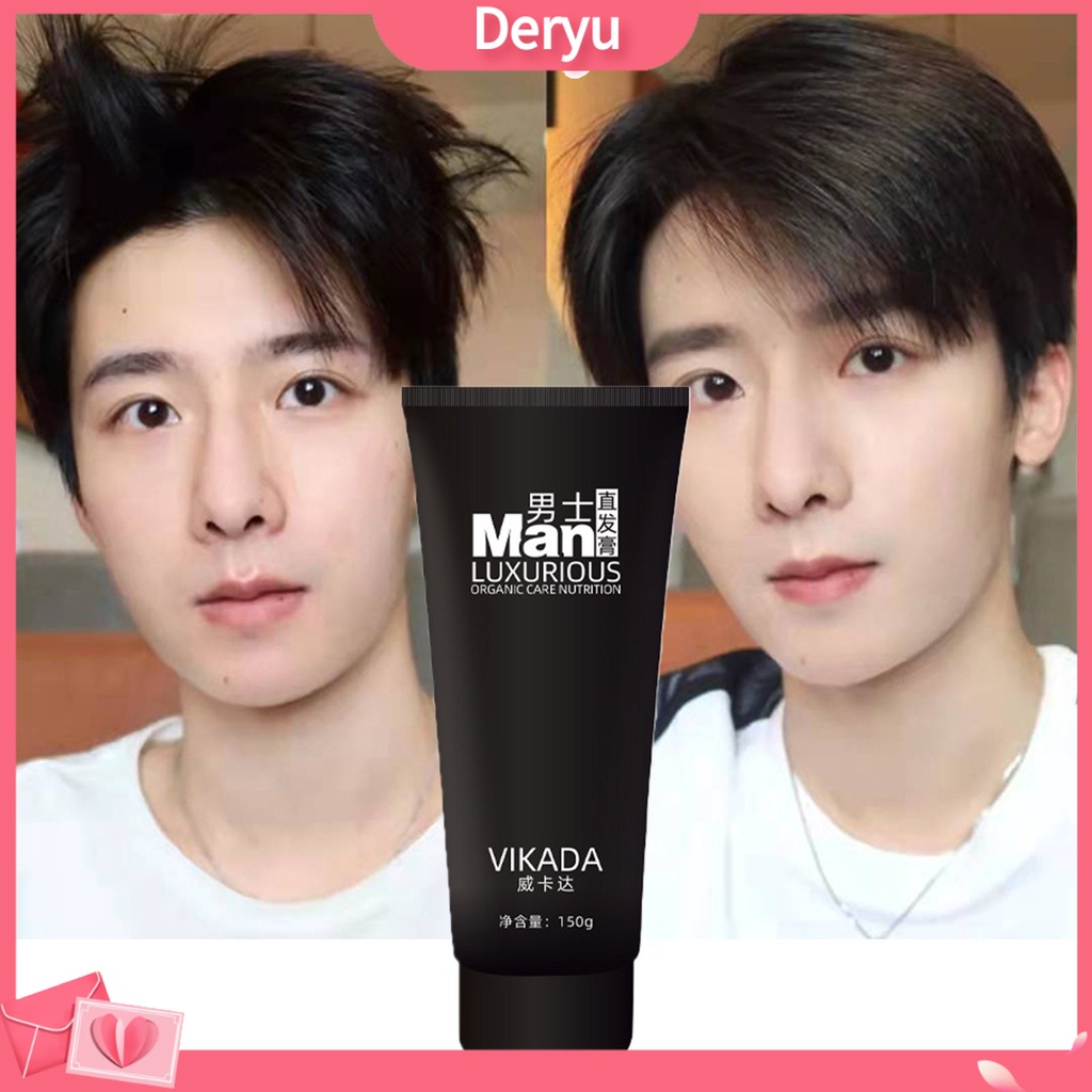 Kem Làm Thẳng Tóc 150ml Tự Nhiên Không Làm Tổn Thương Tóc Cho Nam Sử Dụng Tại Nhà