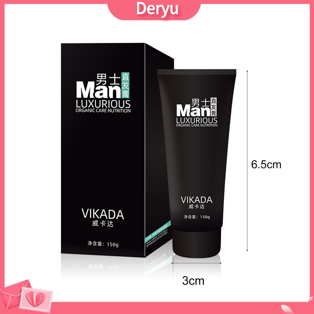 Kem Làm Thẳng Tóc 150ml Tự Nhiên Không Làm Tổn Thương Tóc Cho Nam Sử Dụng Tại Nhà