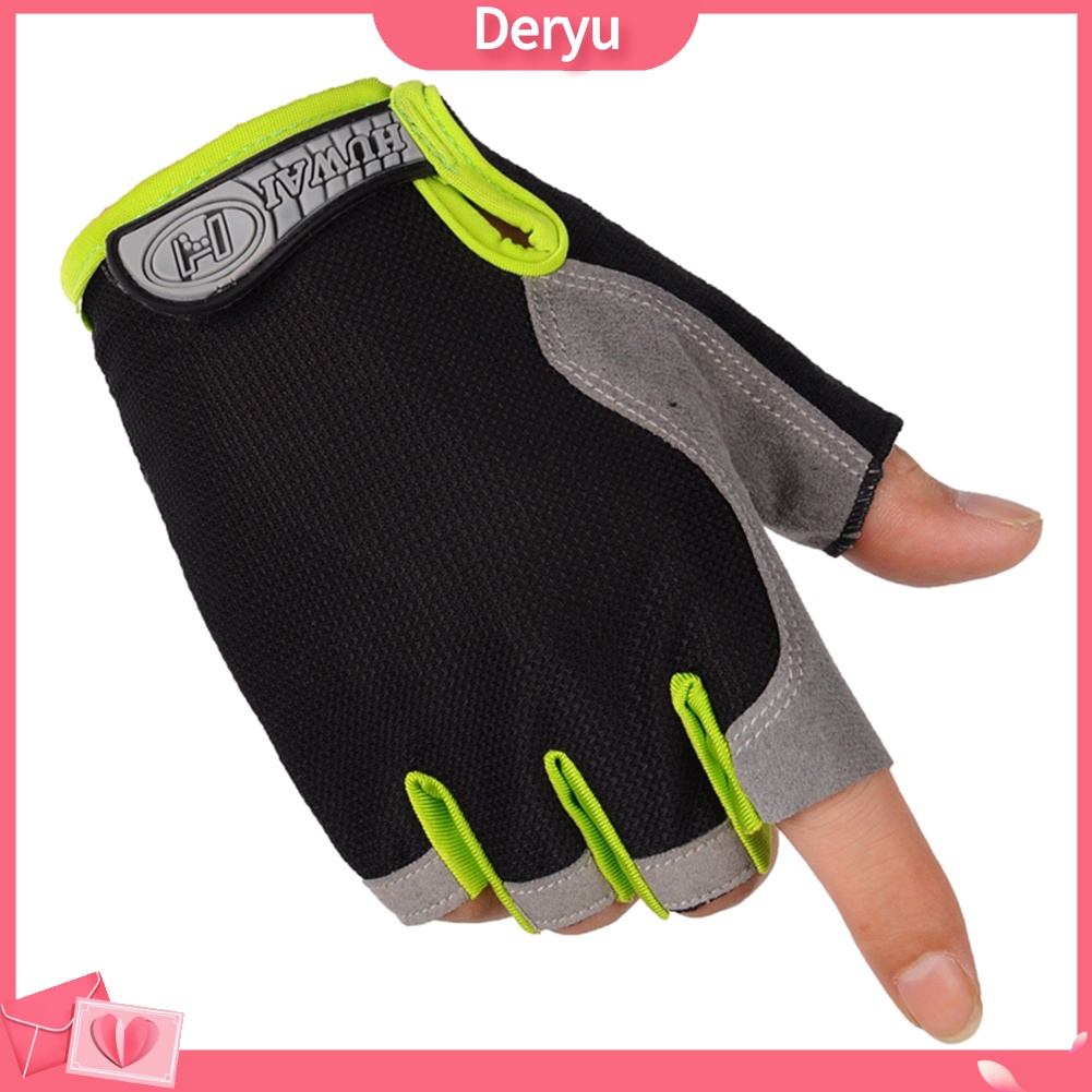 | 1 Đôi Găng Tay Nửa Ngón Chống Trượt Tập Thể Thao Yoga