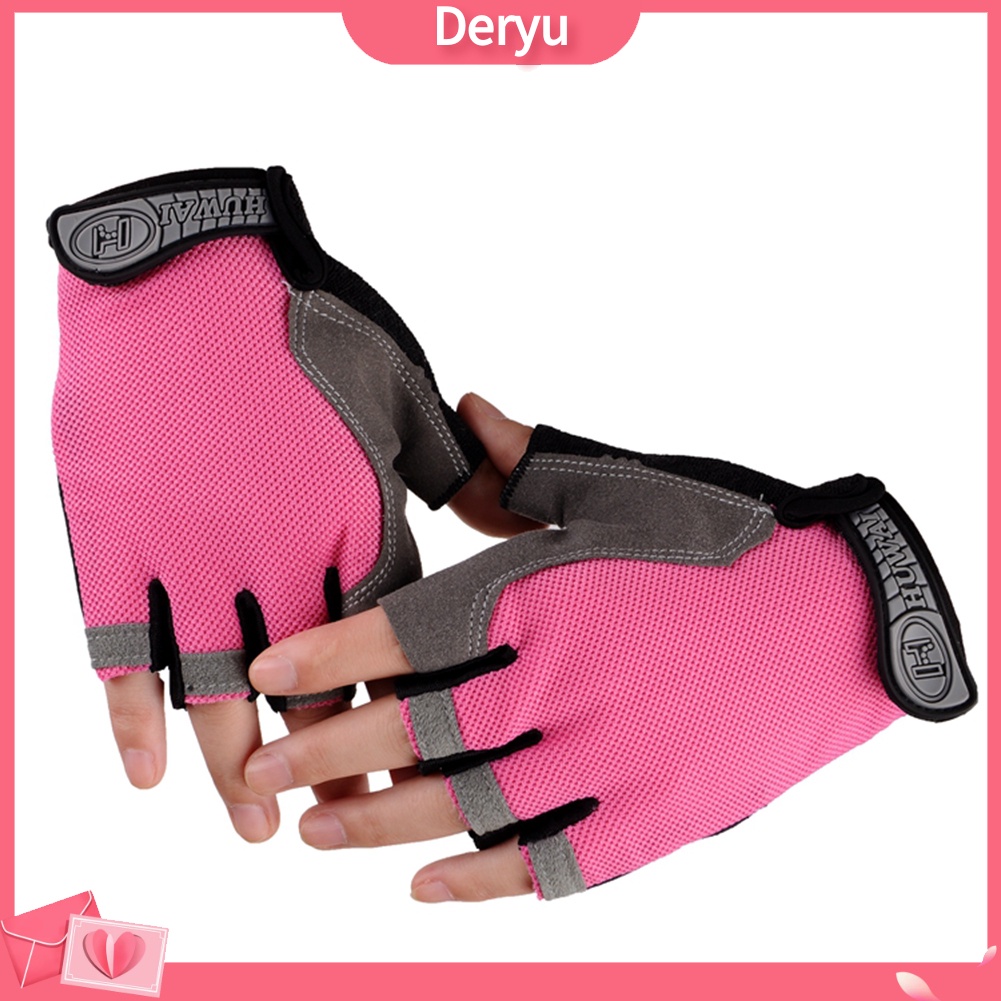 | 1 Đôi Găng Tay Nửa Ngón Chống Trượt Tập Thể Thao Yoga
