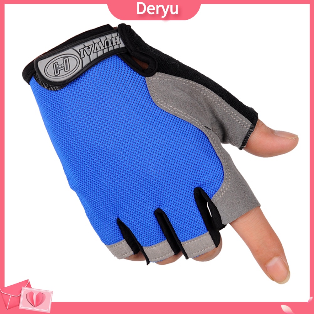 | 1 Đôi Găng Tay Nửa Ngón Chống Trượt Tập Thể Thao Yoga