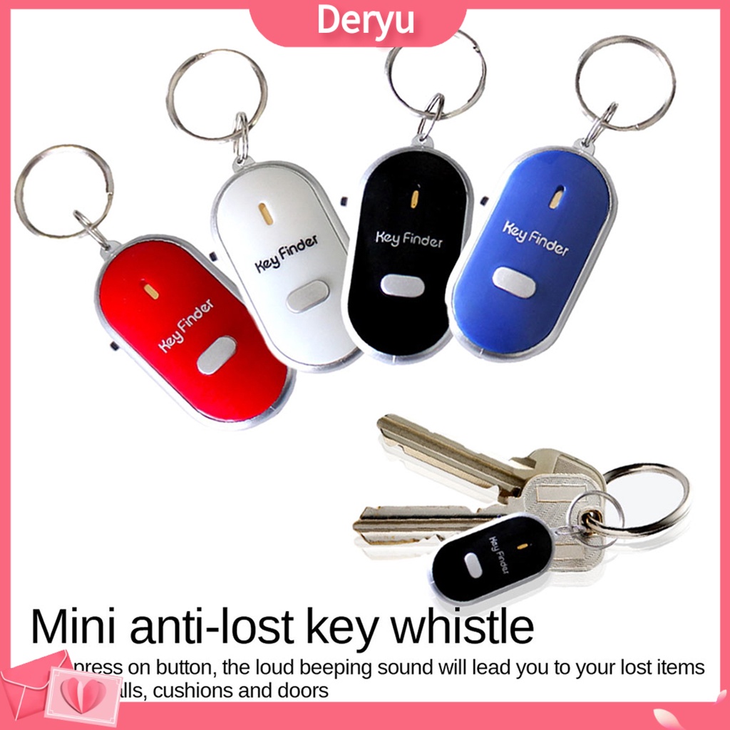 Thiết Bị Tìm Chìa Khóa Điều Khiển Còi Xe Hơi Màu Trơn
