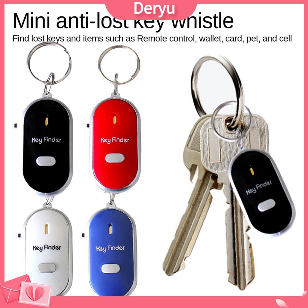 Thiết Bị Tìm Chìa Khóa Điều Khiển Còi Xe Hơi Màu Trơn