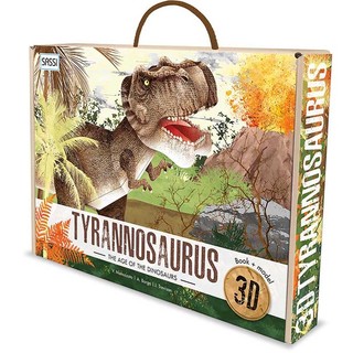 Tyrannosaurus Rex Dinosaur (3D MODEL): lắp ráp mô hình khủng long bạo chúa