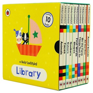 A Baby Ladybird Library: Bộ sưu tập 10 board book tuyệt đẹp cho bé học tiếng Anh