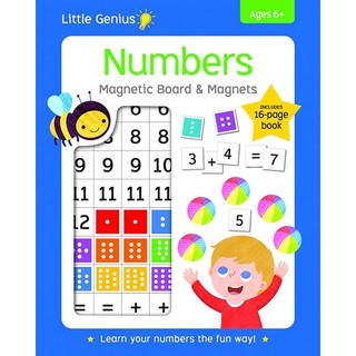 Numbers Board & Magnets: Bộ thẻ nam châm học số đếm