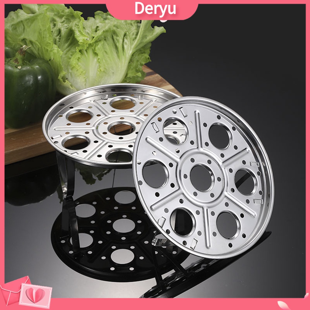 Khay Hấp Trứng 7 Lỗ Bằng Thép Không Gỉ 430 Chịu Nhiệt