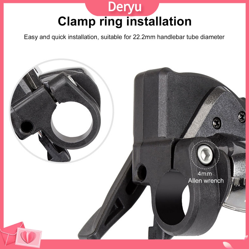 Set 2 Cần Gạt Số Trái Phải Dành Cho Xe Đạp Leo Núi