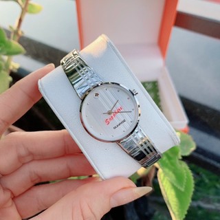 Đồng hồ nữ SUNRISE 9925SA full hộp thẻ chính hãng, Kính Sapphire chống xước và chống nước tuyệt đối