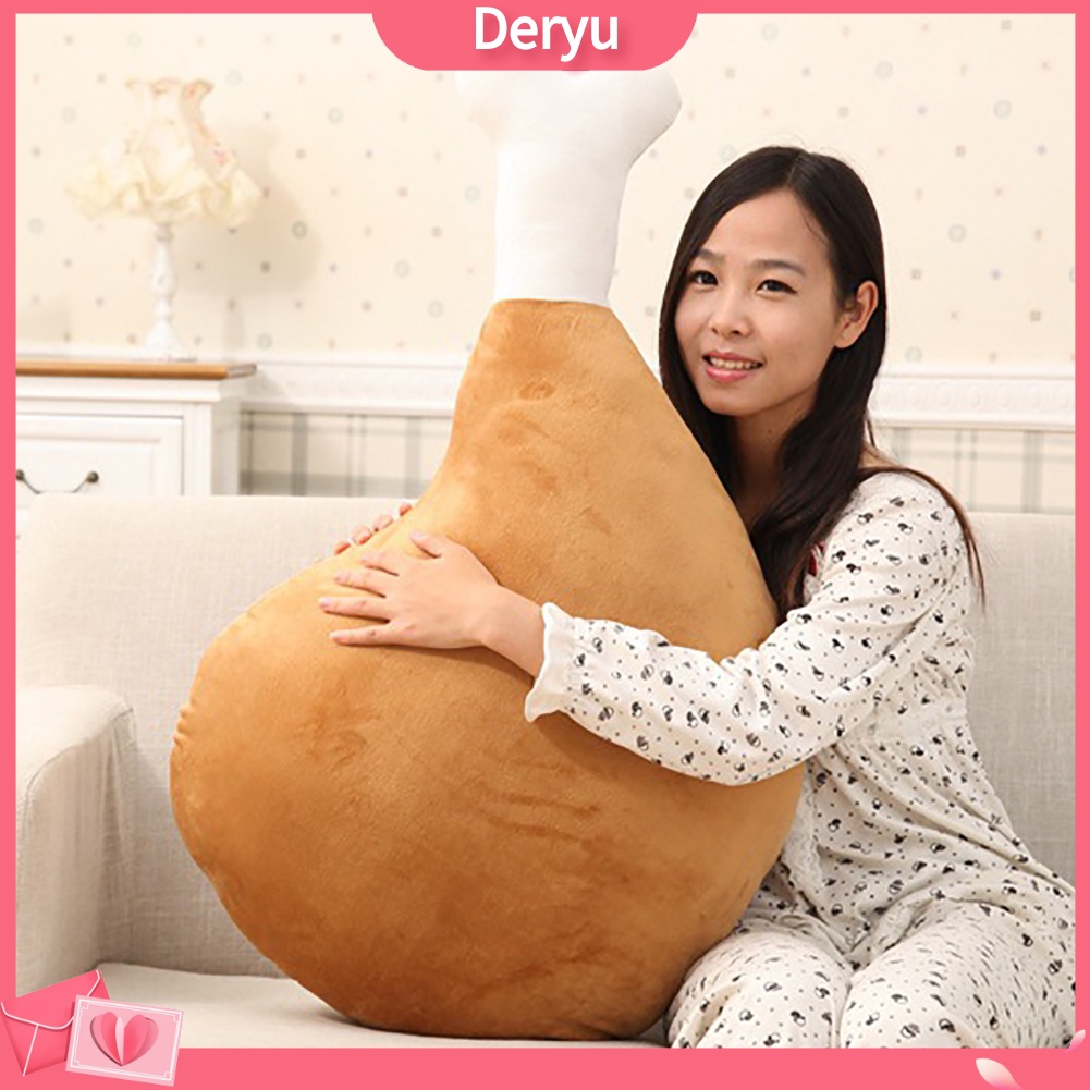 | Đồ Chơi Đùi Gà 3D Nhồi Bông Mềm Mại Dễ Thương Cho Bé Gái