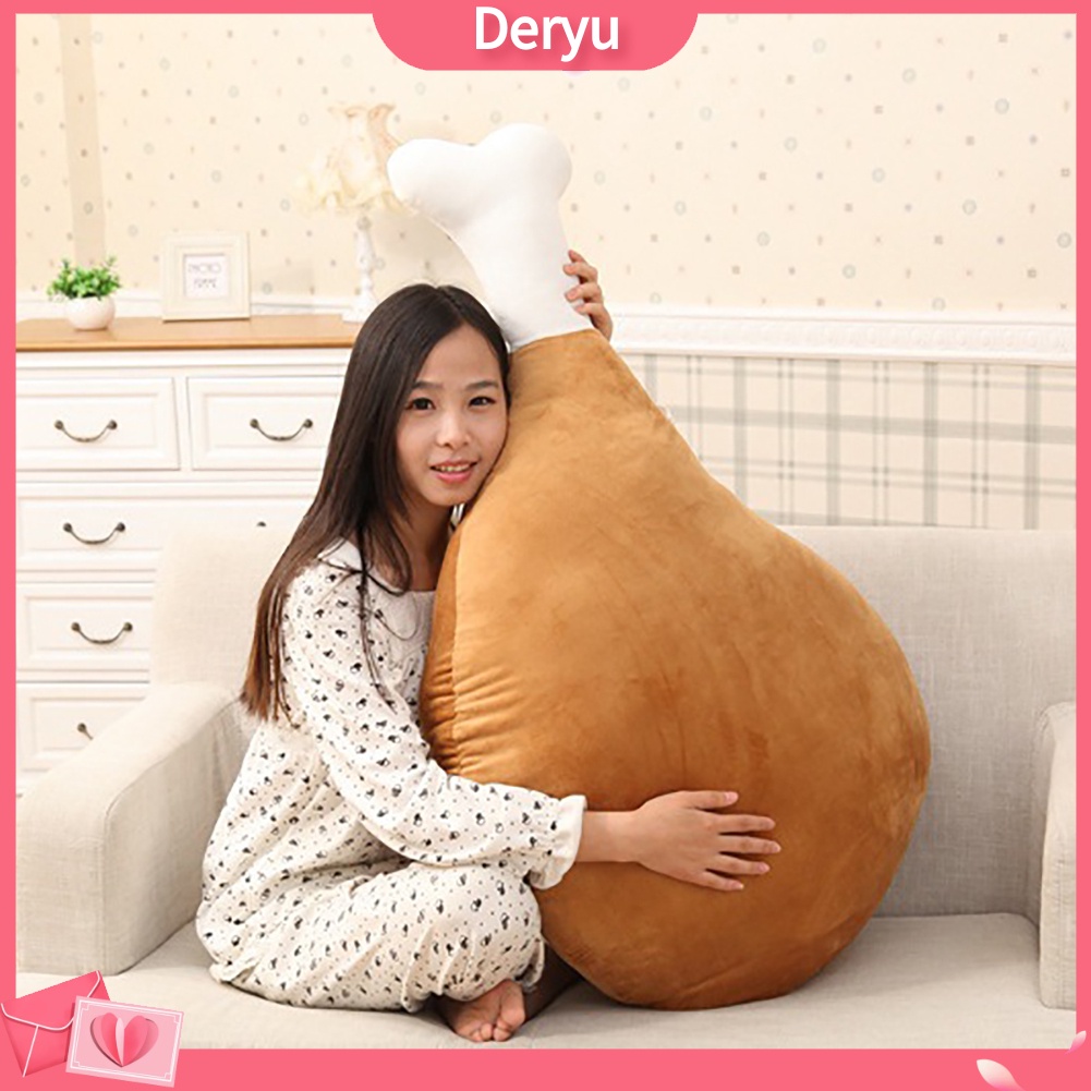 | Đồ Chơi Đùi Gà 3D Nhồi Bông Mềm Mại Dễ Thương Cho Bé Gái