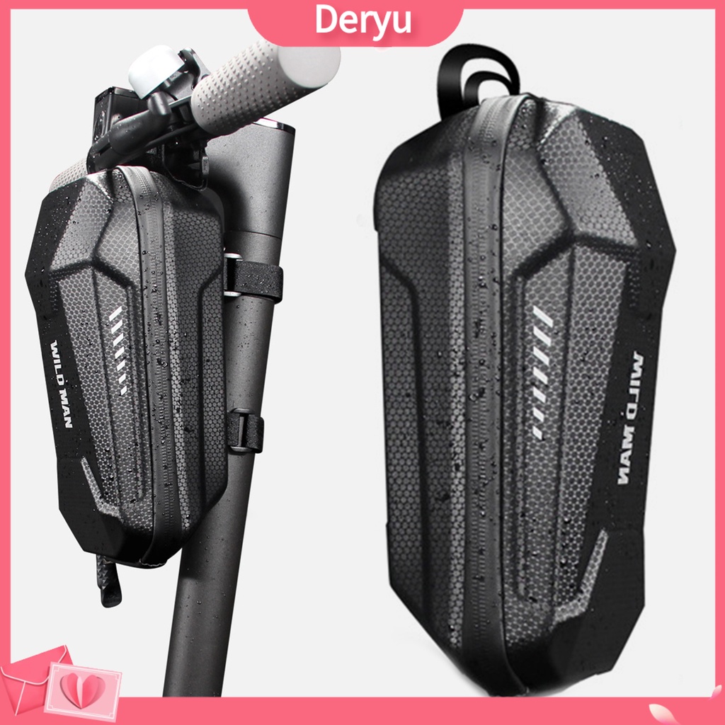 {deryu}| Túi Ống Cứng Chống Thấm Nước Chống Áp Lực Phía Trước Cho Xe Điện Scooter ES8