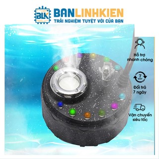 [Xả Hàng] Động cơ phun sương tạo hơi nước 220V HQ401 30W 12LED Phun Sương Siêu Khỏe