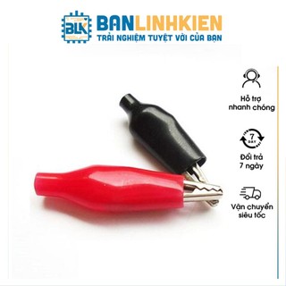 Đầu Kẹp Cá Sấu 2.8CM (1 Cặp đỏ-đen)