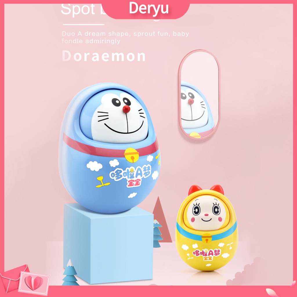 | Búp Bê Lật Đật Đồ Chơi Hình Doraemon Đáng Yêu Làm Quà Tặng Sinh Nhật