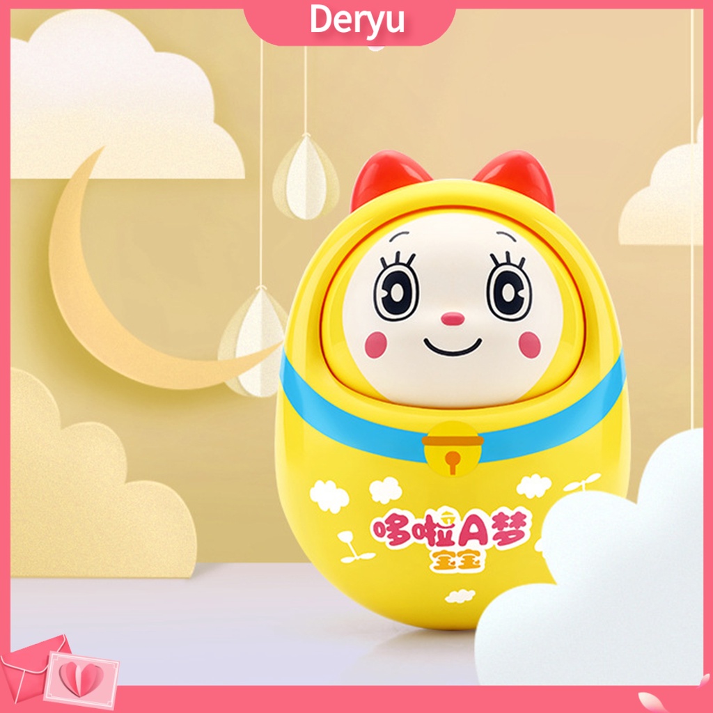 | Búp Bê Lật Đật Đồ Chơi Hình Doraemon Đáng Yêu Làm Quà Tặng Sinh Nhật