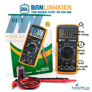 Đồng Hồ Đo Điện Vạn Năng DT9205 (Đo Điện Áp, Dòng Điện)
