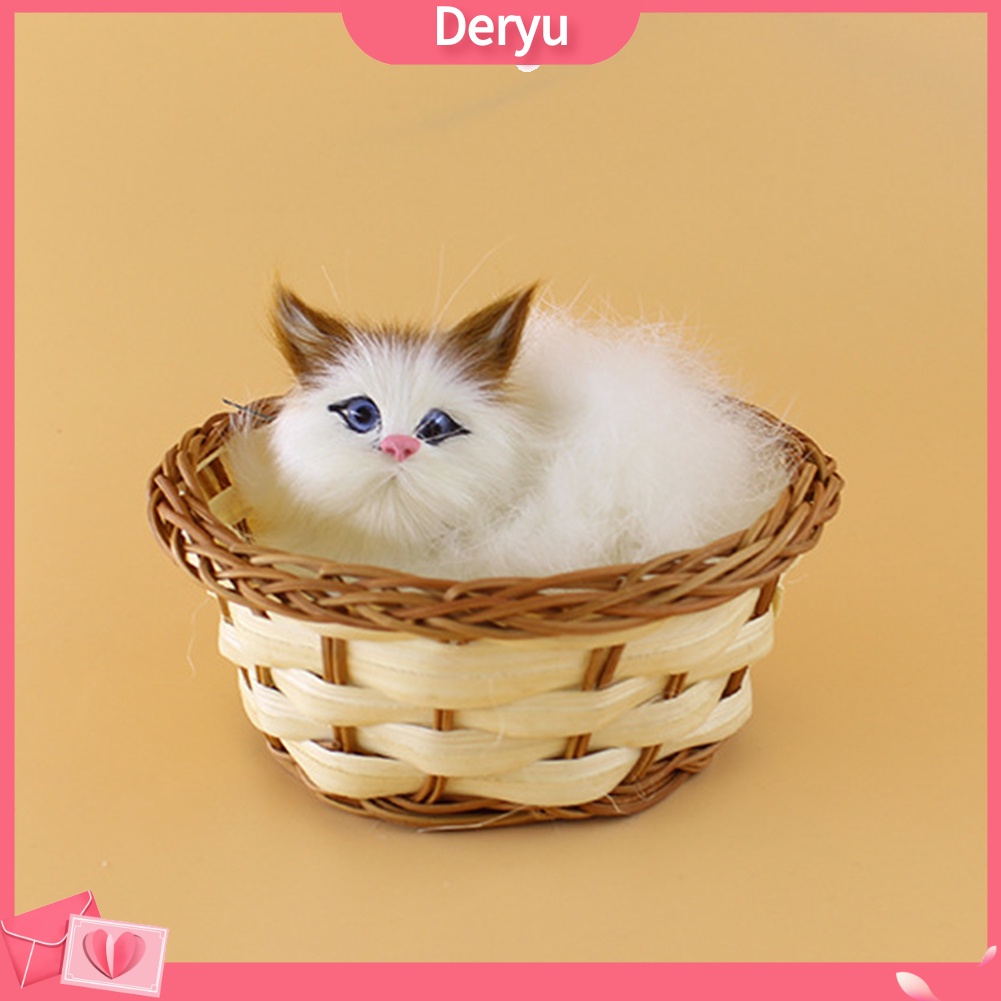 | Đồ Chơi Mô Hình Động Vật/Thỏ/Chó/Mèo Nhồi Bông Mini Dễ Thương