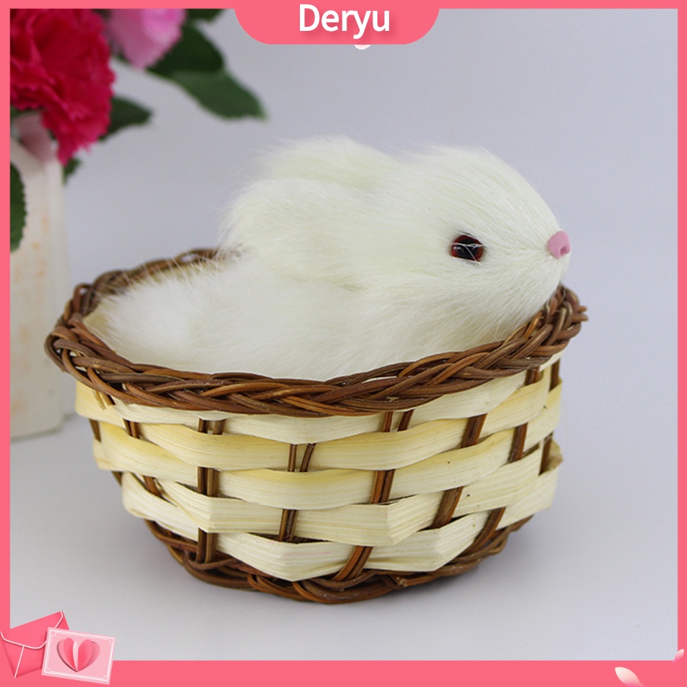 | Đồ Chơi Mô Hình Động Vật/Thỏ/Chó/Mèo Nhồi Bông Mini Dễ Thương