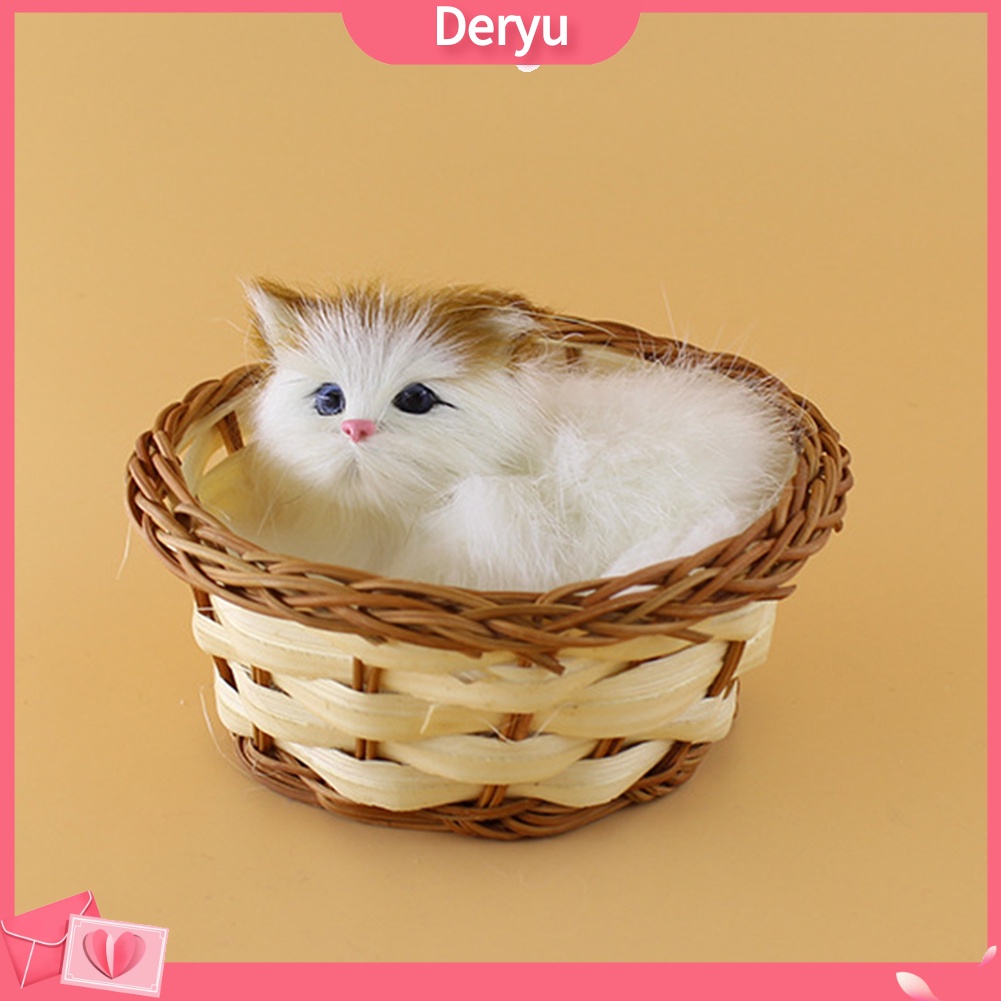 | Đồ Chơi Mô Hình Động Vật/Thỏ/Chó/Mèo Nhồi Bông Mini Dễ Thương