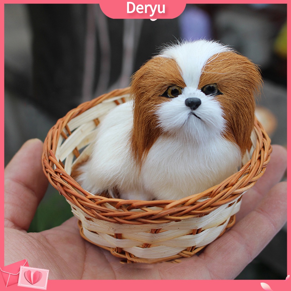 | Đồ Chơi Mô Hình Động Vật/Thỏ/Chó/Mèo Nhồi Bông Mini Dễ Thương