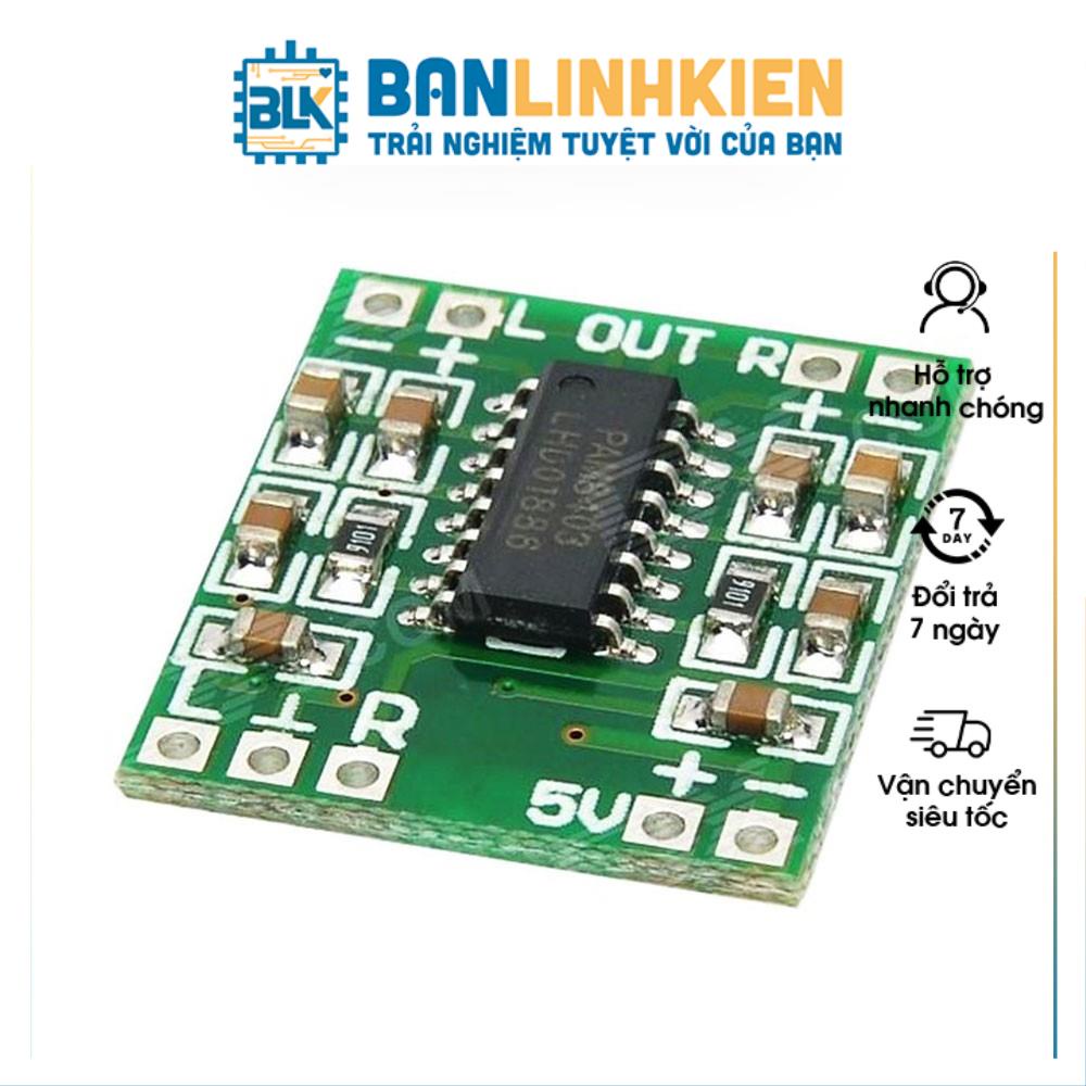 Module Khuếch Đại Audio 2x3W 5V