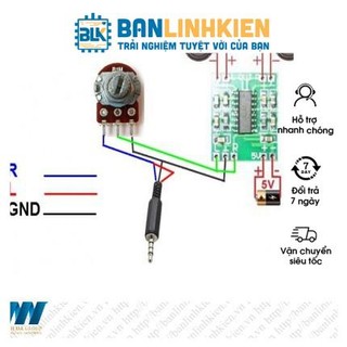 Module Khuếch Đại Audio 2x3W 5V