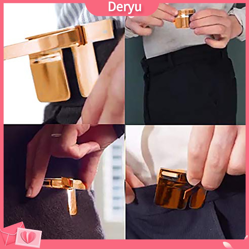 Khóa gài thắt lưng không dây thời trang sành điệu cho nữ