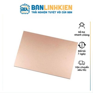 Phíp Đồng KB Đỏ 1.6MM A4 1 Mặt (Dùng Làm Mạch In)
