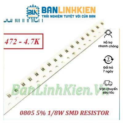 Trở 0805 5% 1K-10k