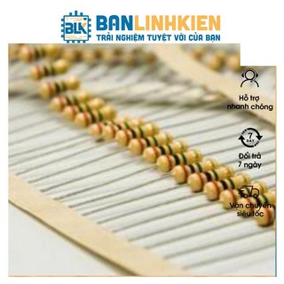 Điện Trở Vạch 1/4W 5% 560R-910R (Túi 50 con)