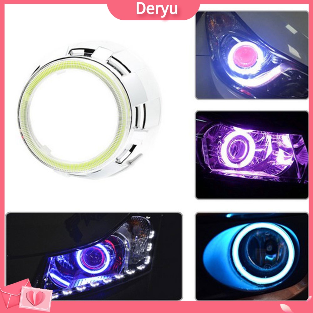 Vòng đèn Led COB hình tròn 60mm-120mm thông dụng chất lượng cao cho xe hơi