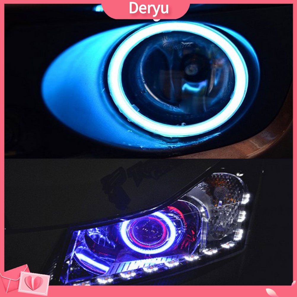 Vòng đèn Led COB hình tròn 60mm-120mm thông dụng chất lượng cao cho xe hơi