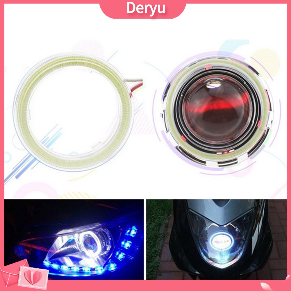 Vòng đèn Led COB hình tròn 60mm-120mm thông dụng chất lượng cao cho xe hơi