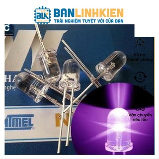 Combo 5 Chiếc Led 5MM Tím Siêu Sáng