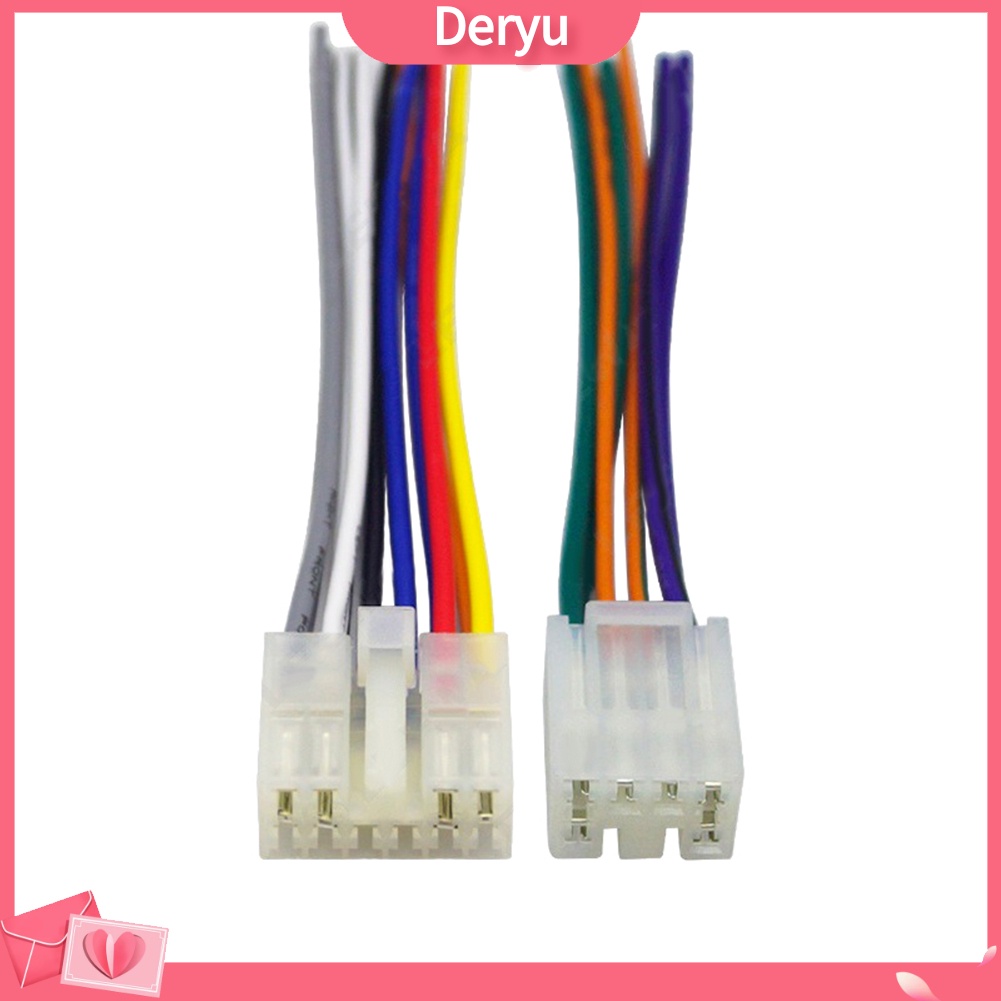 Bộ 2 dây điện gắn máy nghe nhạc CD cho xe hơi Toyota chuyên dụng