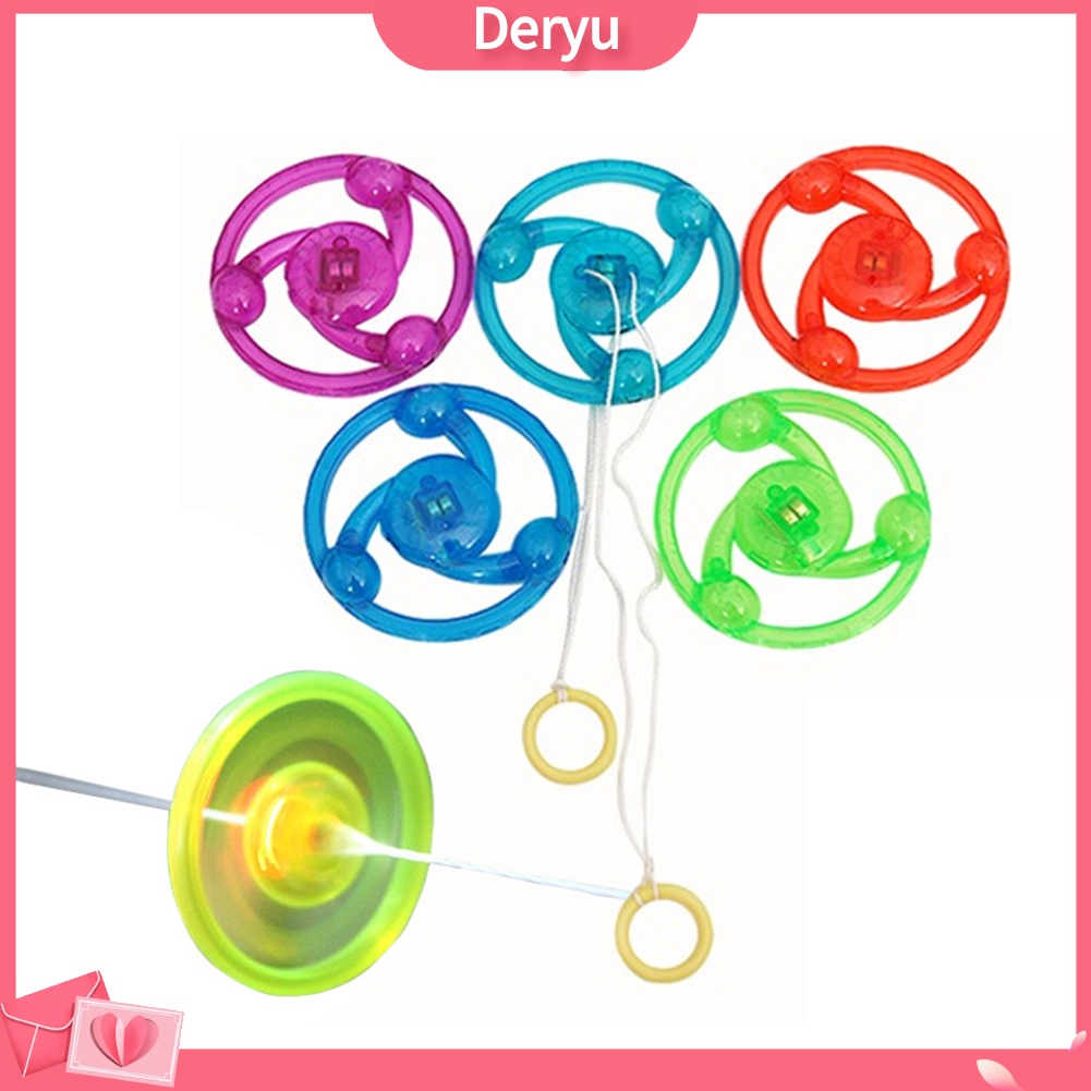 Đồ chơi đĩa quay bằng nhựa có đèn led nhiều màu sắc dành cho trẻ em