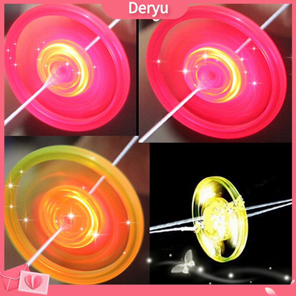 Đồ chơi đĩa quay bằng nhựa có đèn led nhiều màu sắc dành cho trẻ em