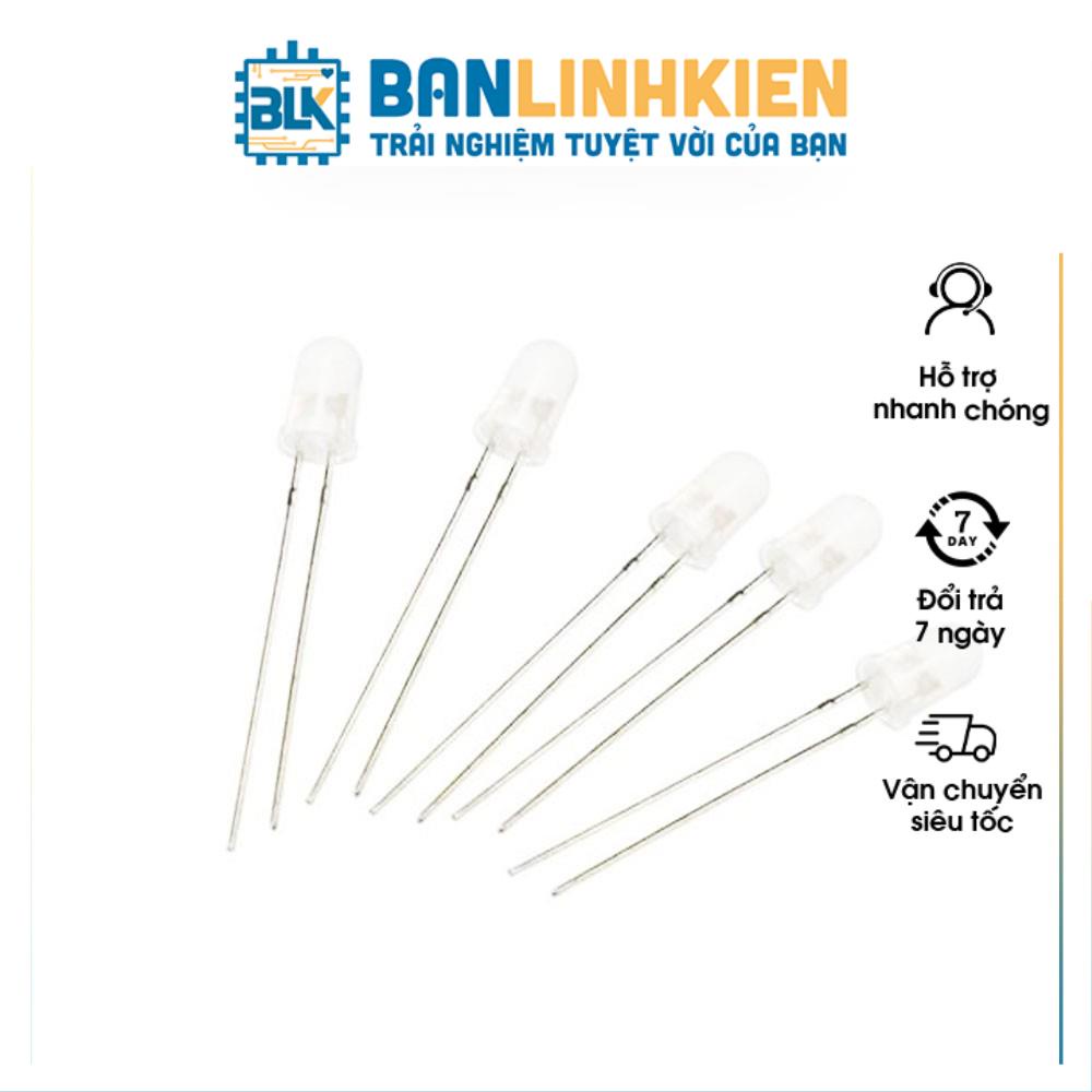 LED 3MM Xanh Lá Đục (10 Chiếc)