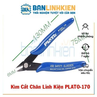 Kìm Cắt Chân Linh Kiện PLATO-170