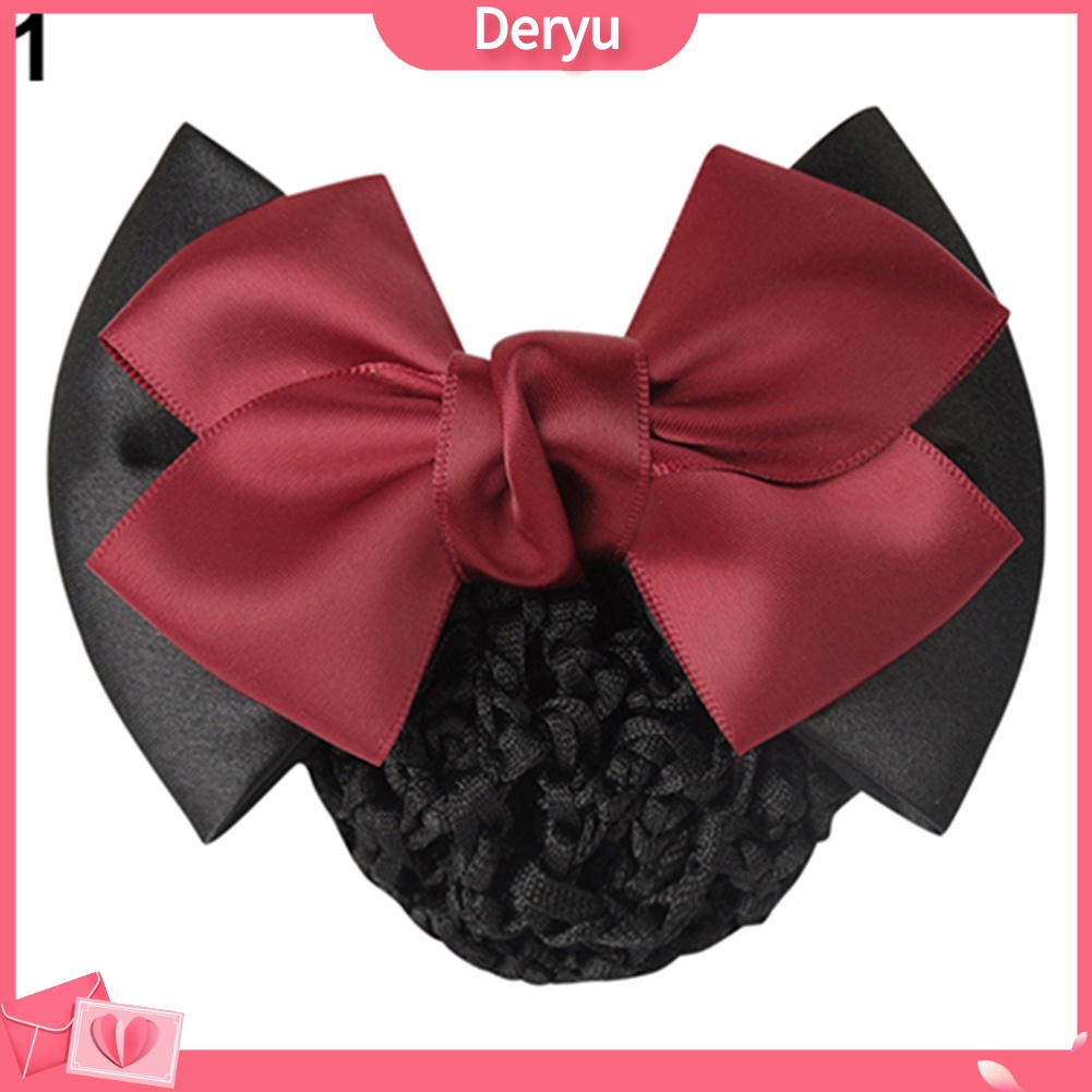 Lưới búi tóc phối nơ chuyên dụng cho nữ