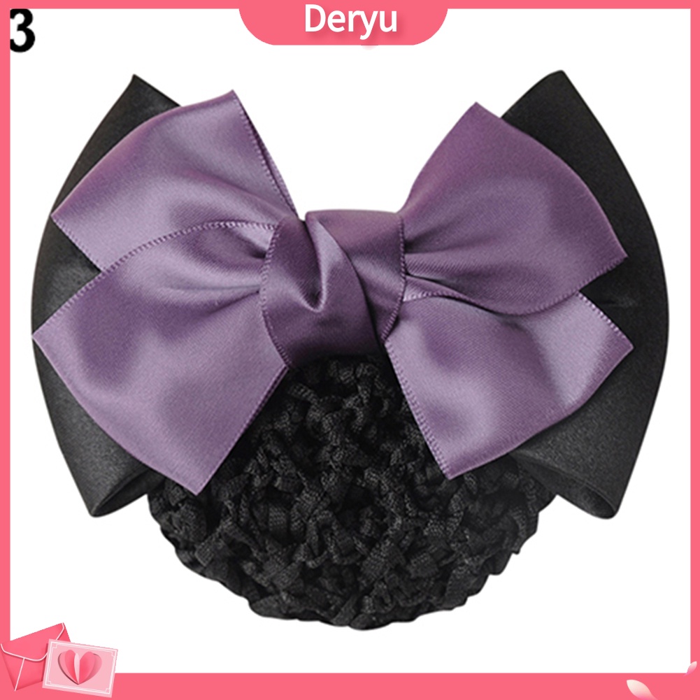 Lưới búi tóc phối nơ chuyên dụng cho nữ