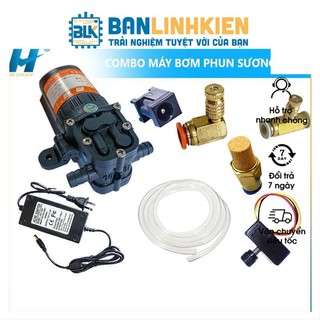 Combo Máy Bơm Phun Sương Làm Mát Mùa Hè