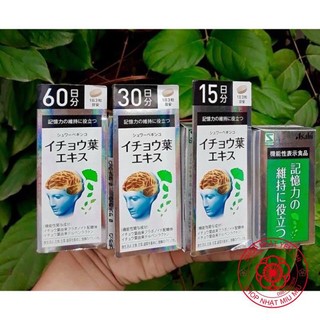 Viên uống bổ não, hỗ trợ tiền đình Asahi Nhật bản_shopnhatyenchi