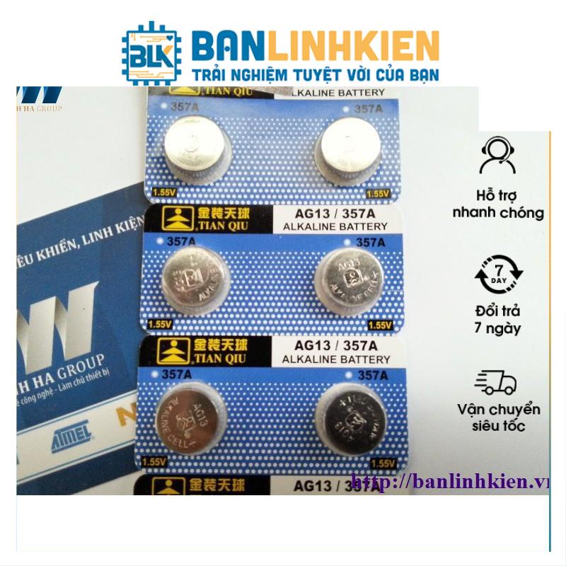 Pin LR44 (AG13) 1.5V (1 Viên)